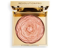 „Revolution Pro Pro Lustre Illuminating Blush Highlighter“ kompaktiškas skaistalų šviestuvas, rožinio aukso spalvos, 1 atspalvis, 9 g
