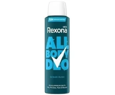 Rexona Ocean Rush Men Para Todo El Cuerpo Desodorante Purškiklis, 150 ml