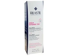 Rilastil Aqua Intense 72H Gel Intensive Moisturizing Kreminis, 40 ml