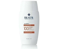 Rilastil Sun System Allergy 100 Ultrafluid Spf50+ veido emulsija apsauganti jautrią odą nuo UVA UVB IR HEV spindulių 50ml