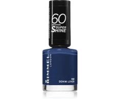 Rimmel London 60 Seconds Super Shine Nagų lakas nagų lakas, atspalvis: 102 Denim Lover, 8 ml