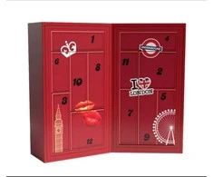 „Rimmel London“ advento kalendorius 2025 m., 12 dalių