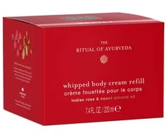 Rituals The Ritual OF Ayurveda Whipped Body Kreminis Refill plakto kūno kremo papildymas, 220 ml