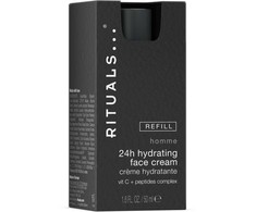 Rituals Homme 24h Hydrating Face Kreminis Refill drėkinamojo gelio-kremo vyrams papildymas, 50 ml