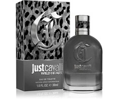 Roberto Cavalli Just Cavalli Wild Heart For Him EDT tualetinis vanduo vyrams, 30 ml