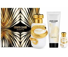 Roberto Cavalli Serpentine rinkinys moterims (EDP, 100 ml + EDP, 15 ml + kūno losjonas, 100 ml)