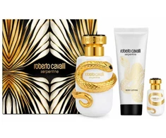 Cavalli Roberto Roberto Cavalli Serpentine rinkinys moterims (EDP, 100 ml + EDP, 15 ml + kūno losjonas, 100 ml)