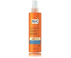 ROC Soleil-Protect Moisturising Purškiklis Lotion SPF 30 purškiama vandeniui atspari apsauginė priemonė nuo saulės, 200 ml