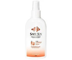 „Safe Sea“ ekologiškas kūno kremas nuo saulės SPF 50, purškiklis, 100 ml