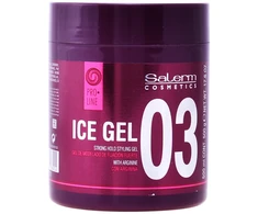 universalus plaukus modeliuojantis gelis Salerm Cosmetics Proline Ice Gel 03 500ml