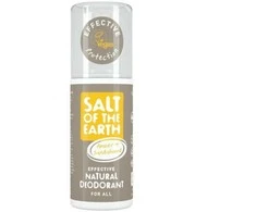 Natūralus dezodorantas-purškalas „Salt Of The Earth“ su ambra ir santalu (Natura l Dezodorantas), 100 ml