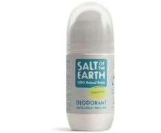 Natūralus rutulinis dezodorantas „Salt Of The Earth“ bekvapis (Deo Roll-on), 75 ml