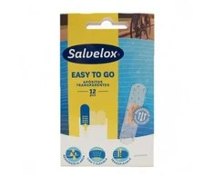 Salvelox Easy to Go Apósitos Transparentes 12 vienetų