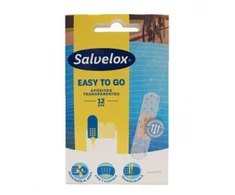 Salvelox Easy to Go Apósitos Transparentes 12 vienetų