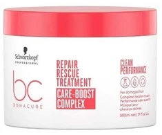 Schwarzkopf Professional Bonacure Repair Rescue Treatment Care-Boost Complex atkurianti kaukė plaukams, 500 ml