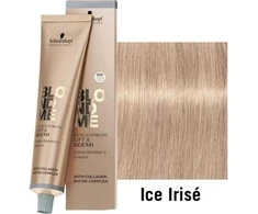 Schwarzkopf Professional BlondMe Bond Enforcing Lift &amp; Blend plaukų dažai, atspalvis: Ice-Irise, 60 ml