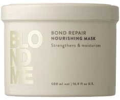 Schwarzkopf Professional BlondMe Bond Repair maitininantis Mask maitinanti kaukė šviesiems plaukams, 500 ml