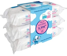 Sebamed kūdikių valomųjų servetėlių partija 3 x 60