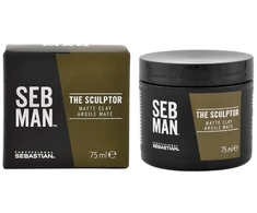MAN Sebastian Professional matinį atspalvį suteikiantis plaukų molis „The Sculptor“ (matinis molis), 75 ml