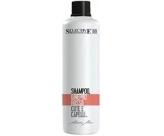 Selective Professional New GINEPRO ROSSO Valomasis šampūnas su raudonojo kadagio ekstraktu, 1000 ml