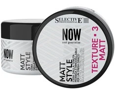 Selective Professional NOW Matinis STYLE Soft - hold wax Matinis švelnios fiksacijos plaukų vaškas, 100 ml