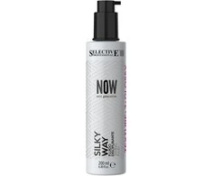 Selective Professional NOW SILKY WAY Taming fluid Lyginanti ir plaukams žvilgesio suteikianti formavimo priemonė, 200 ml