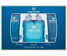 Sergio Tacchini Ocean´s Club rinkinys vyrams (EDT, 100 ml + dušo želė, 100 ml + balzamas po skutimosi, 100 ml)