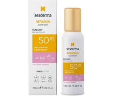 Sesderma Repaskin Confort Solar Mist Spf50 Geranium purškiama dulksna nuo saulės 100ml