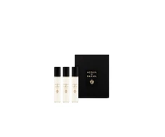 Rinkinys „Acqua di Parma“: „Signatures Of The Sun“ – „Sakura“ unisex kvapusis vanduo, 12 ml + „Signatures Of The Sun“ – „Yuzu“ unisex kvapusis vanduo, 12 ml + „Signatures Of The Sun“ – „Osmanthus“ unisex kvapusis vanduo, 12 ml