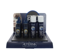 Set Alterna: Winter Rx Plaukų lakas Treatment Against Hair Static, 4 vnt., 92 g + Winter Rx Hair Oil Treatment Against Hair Static, 4 vnt., 100 ml