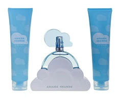 Set Ariana Grande: Cloud Eau De Parfum For Women, 100 ml + Cloud Hydrating Losjonas kūnui, 100 ml + Cloud Kūno prausiklis Body, 100 ml