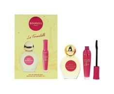 Set Bourjois: La Formidable Eau De Parfum For Women, 50 ml + Volume Glamour Blakstienų tušas Juodas, 7 ml