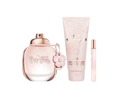 Set Coach: Floral Eau De Parfum For Women, 90 ml + Floral Eau De Parfum For Women 7.5 ml + Floral Losjonas kūnui All Over The Body, 100 ml
