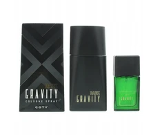 Set Coty: Dark Gravity Eau De Cologne For Men, 100 ml + Defy Gravity Eau De Cologne For Men, 30 ml