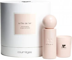 Set Courreges: La Fille De L'air Eau De Parfum For Women, 100 ml + La Fille De L'air Scented Candle, 190 g