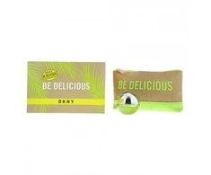 Rinkinys Dkny: Be Delicious GWP tekstilinis maišelis + Be Delicious moteriškas kvepalas, 30 ml