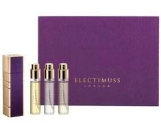 Rinkinys „Electimuss“: „Nero Collection“ – „Juodas Caviar Parfum Unisex“, 10 ml + „Nero Collection“ – „Capua Parfum Unisex“, 10 ml + „Nero Collection“ – „Mercurial Cashmere Parfum Unisex“, 10 ml
