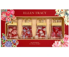 Set Ellen Tracy: Sensational Eau De Parfum For Women, 15 ml + Brilliant Eau De Parfum For Women, 15 ml + Dazzling Eau De Parfum For Women, 15 ml + Dynamic Eau De Parfum For Women, 15 ml