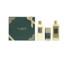 Set Floris Of London: Cefiro Hair Šampūnas For Conditioning, 250 ml + Cefiro Moisturizing Dušo želė For All Skin Types, 250 ml + Cefiro Anti-Perspirant Dezodorantas Stick Unisex, 75 g
