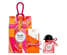 Set Hermes: Twilly d'Hermes Eau Poivree Eau De Parfum For Women, 50 ml + Twilly d'Hermes Eau Poivree Textile Scarf Mini For Women