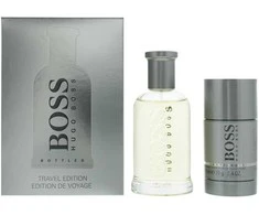 Rinkinys „Hugo Boss“: „Boss Bottled“ tualetinis vanduo vyrams, 100 ml + „Boss Bottled“ sandalmedžio sidro ir vetiverijos dezodorantas vyrams, 75 ml