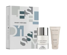 Set Issey Miyake: Le Sel D'Issey Eau De Toilette For Men, 50 ml + Le Sel D'Issey Dušo želė For All Skin Types, 50 ml