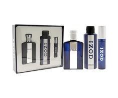 Set Izod: Izod Eau De Toilette For Men, 100 ml + Izod Eau De Toilette For Men, 15 ml + Izod Scented Purškiklis For Men, 200 ml