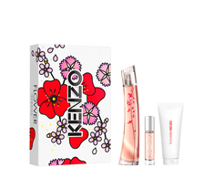 Set Kenzo: Flower Ikebana Eau De Parfum For Women, 75 ml + Flower Ikebana Eau De Parfum For Women, 10 ml + Flower Ikebana Hydrating Losjonas kūnui, 75 ml