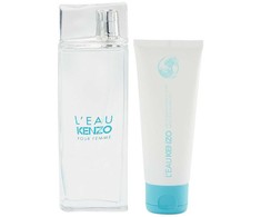 Set Kenzo: L'Eau Eau De Toilette For Women, 100 ml + L'Eau Hydrating Losjonas kūnui, 100 ml
