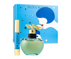 Set Nina Ricci: Luna Eau De Toilette For Women, 80 ml + Jumbo Matte Kreminis Lipstick Fuchsia 2.5 g