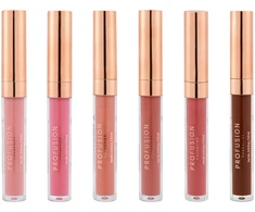 Set Profusion Cosmetics: Pucker Up Lūpų blizgis Rosy Nude 3.5 ml + Pucker Up Lūpų blizgis Bright Rožinė 3.5 ml + Pucker Up Lūpų blizgis Peachy Nude 3.5 ml + Pucker Up Lūpų blizgis Warm Rosy Brown 3.5 ml + Pucker Up Lūpų blizgis Deep Rose 3.5 ml + Pucker Up Lūpų blizgis Deep