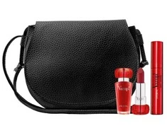 Set Pupa: Vamp! Paraben-Free Volume Kreminis Lipstick 301 Intense Raudona 3.5 g + Vamp! Sexy Lashes Paraben-Free Blakstienų tušas 011 Sexy Juodas, 12 ml