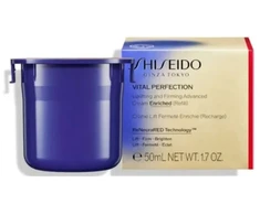 Shiseido Vital Perfection U&amp;F Advanced Kreminis 50ml Refill 50ml kremas nuo spuogų Moterims