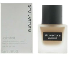 Shu Uemura Unlimited Natural Liquid Foundation 734 734 Rich rusvai gelsvas SPF 24, 35 ml